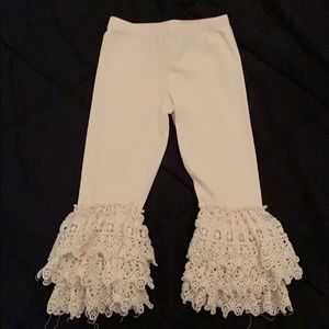 Mustard Pie ruffle pants